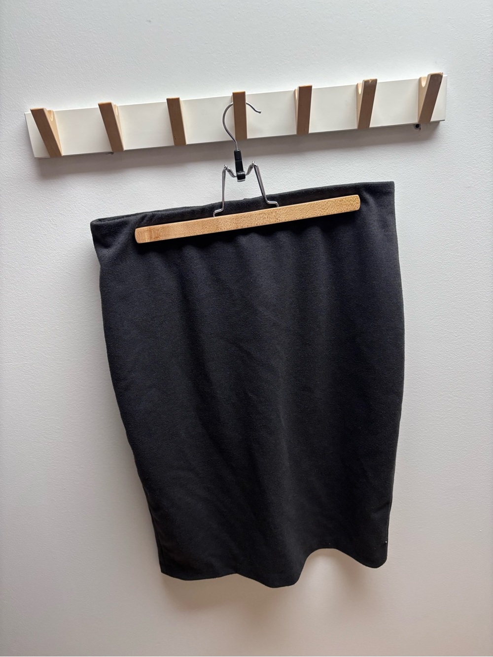 Philosophy Charcoal Grey Pencil Skirt